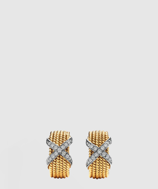 로프 이어 클립  귀걸이