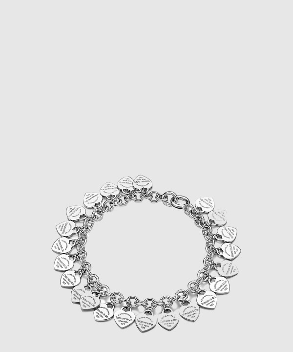 멀티 하트 태그 브레이슬릿