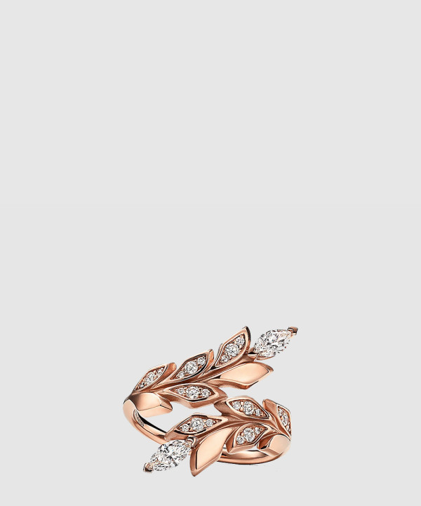 넝쿨 서클 반지