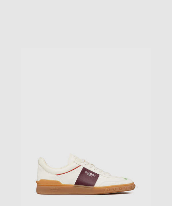 업빌리지 송아지 가죽 로우탑 스니커즈 4Y2S0H