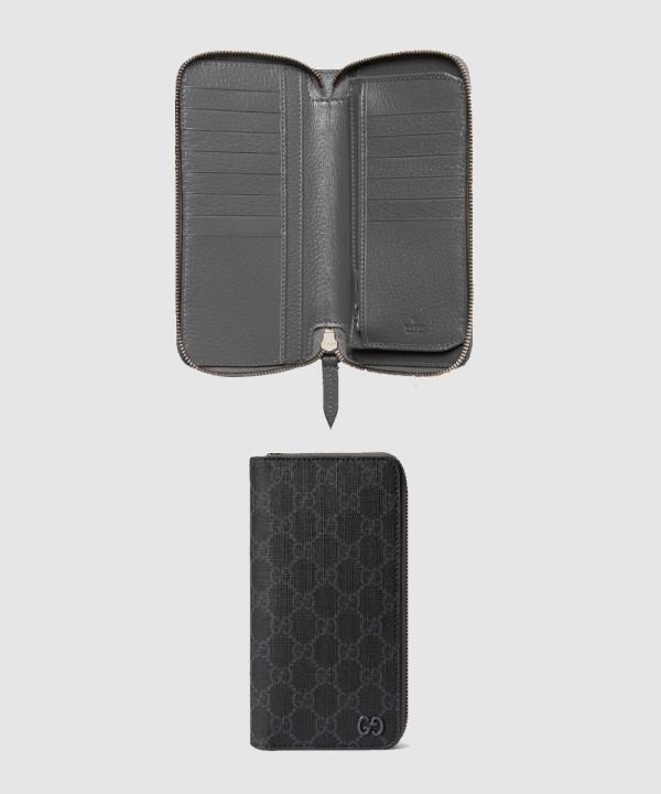 바이컬러 지퍼 지갑 822051