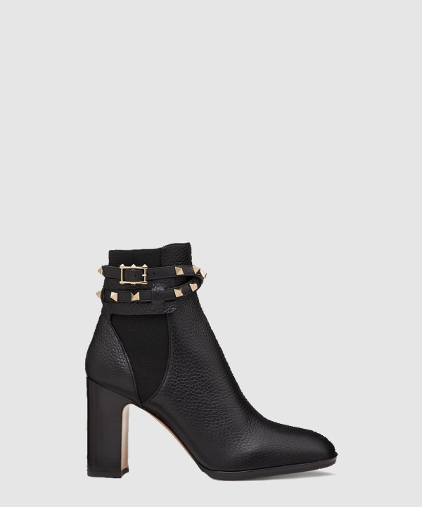 Rockstud 송아지 가죽 부츠 ZW2S0P