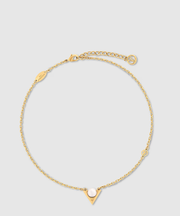 V 포 비통 펄 앤드 메탈 목걸이 M02374