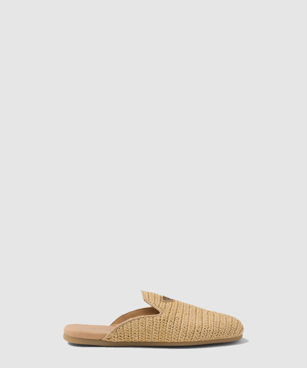 우븐 패브릭 뮬 2S2984