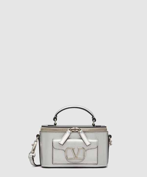 로코 메탈릭 카프스킨 미니 숄더백