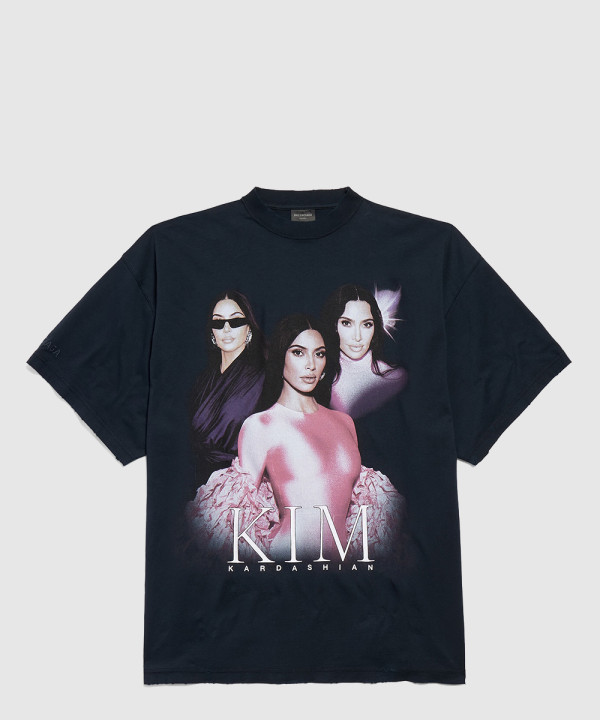 킴 K 오버사이즈 티셔츠