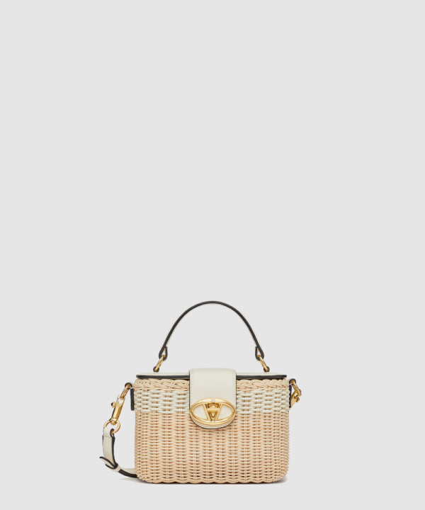 SIGNATURE 고리 버들 세공 케이스백