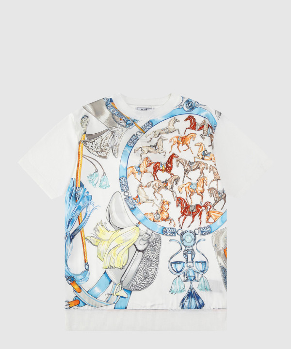 로고 프린트 반팔