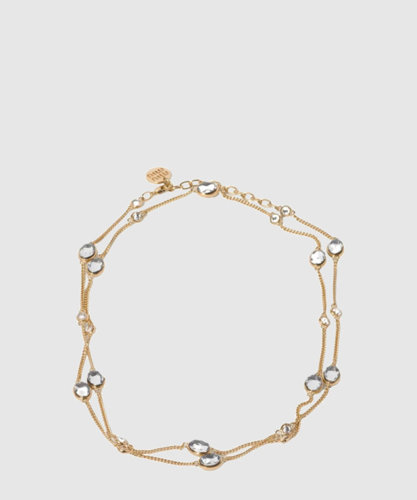 메탈 및 인조 진주 목걸이 5IC118