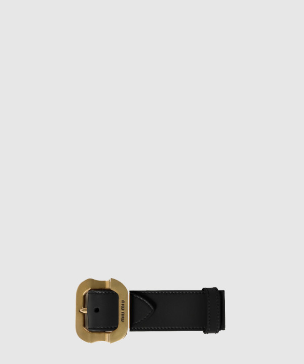 버클 장식 가죽 팔찌 5IB654