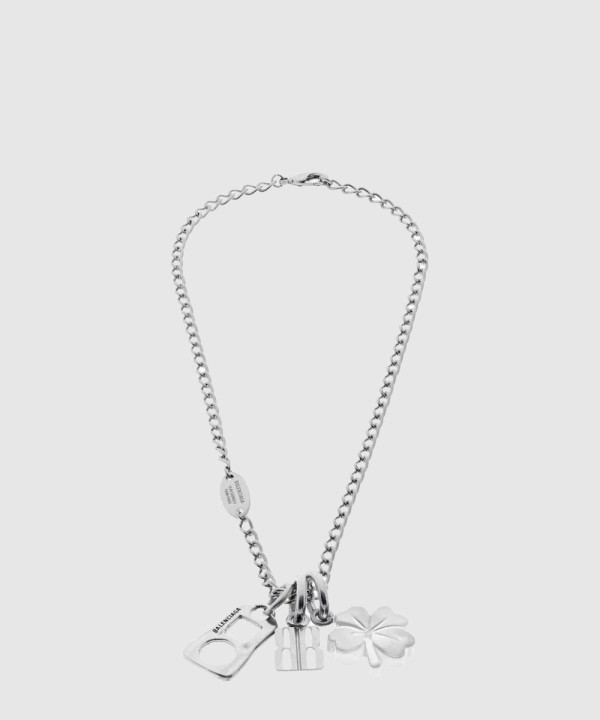 캐러셀 클로버 컬렉터 네크리스 813853