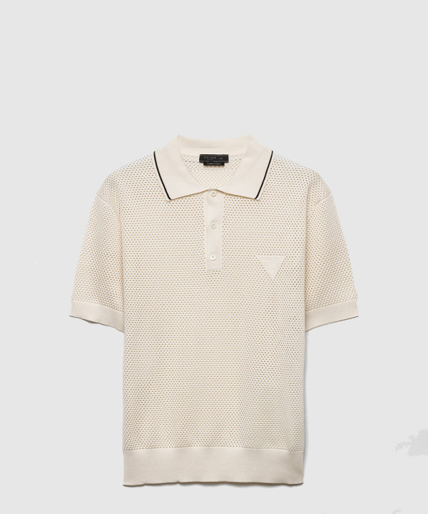 실크 앤 코튼 폴로 셔츠
