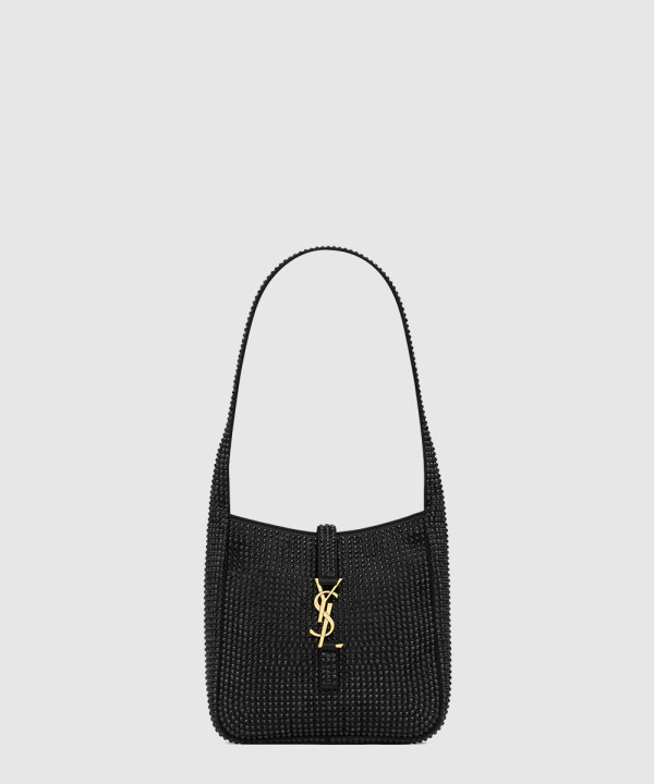 실크 새틴과 크리스탈 소재의 유연한 le 5 à 7 베이비백 809464