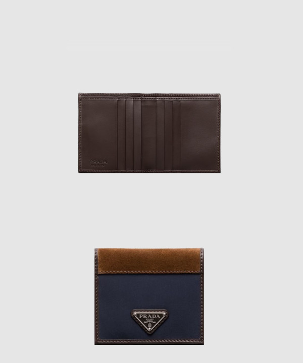 리나일론 앤 레더 월렛 2MO004