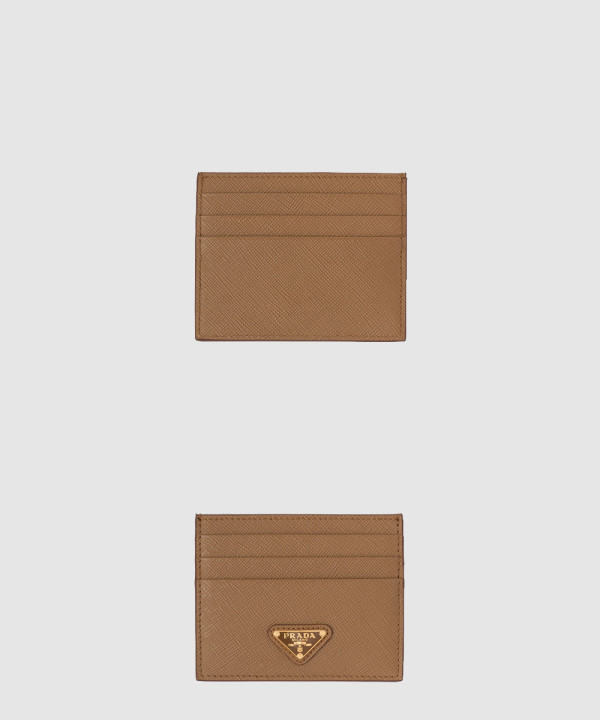 사피아노 트라이앵글 로고 카드 지갑 2MC223