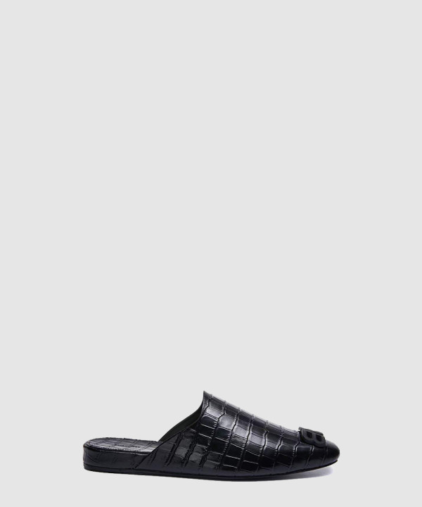 Cosy New 크로커다일 패턴 BB오브제 뮬 샌들 654644