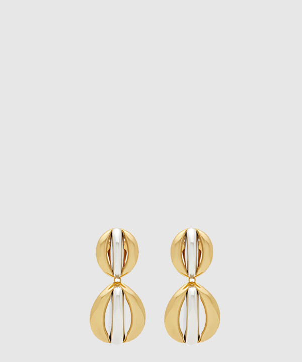 메탈 소재의 CASSANDRE 듀오 링 크 774623