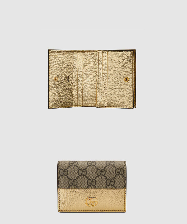 바이컬러 카드 케이스 지갑 658610