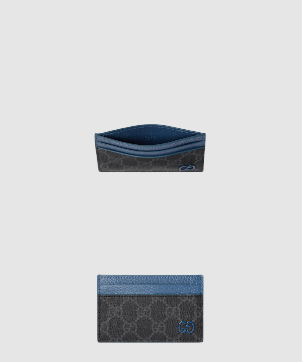 더스티 블루 트리밍 GG 카드 케이스 768248