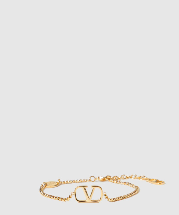 브이로고 시그니처 메탈 브레이슬릿