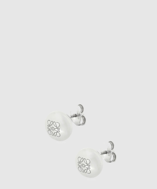 애너그램 페블 스터드 이어링