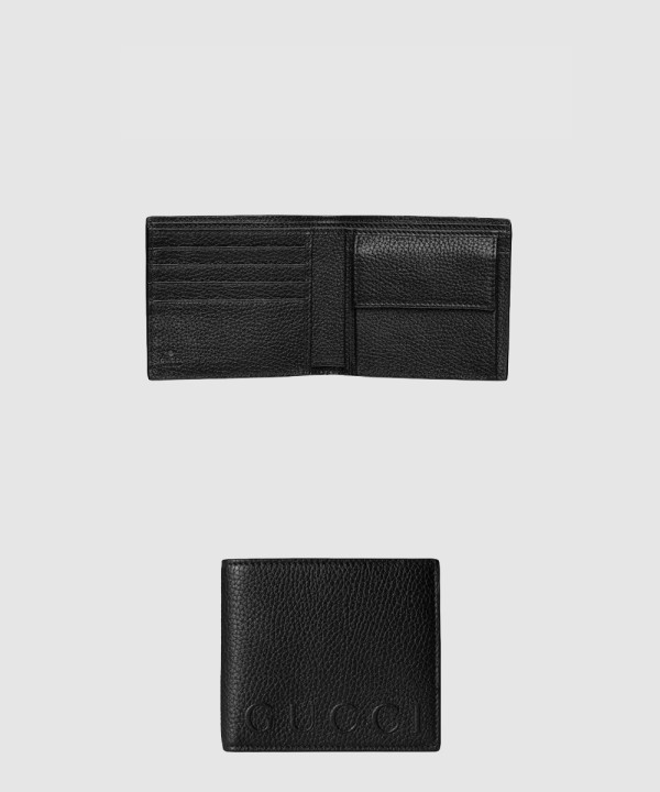 구찌 로고 가죽 반지갑 835098