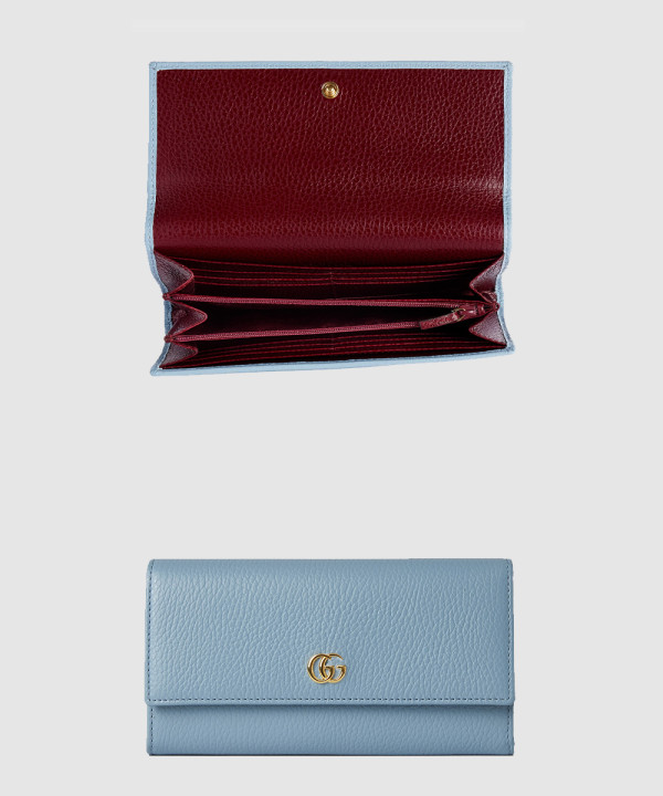 GG 마몽 바이컬러 장지갑 456116