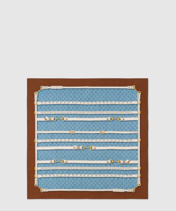 프린트  실크 까레 837925