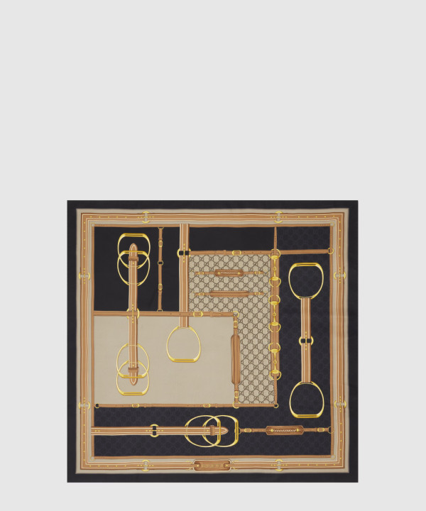 프린트 실크 까레 813625