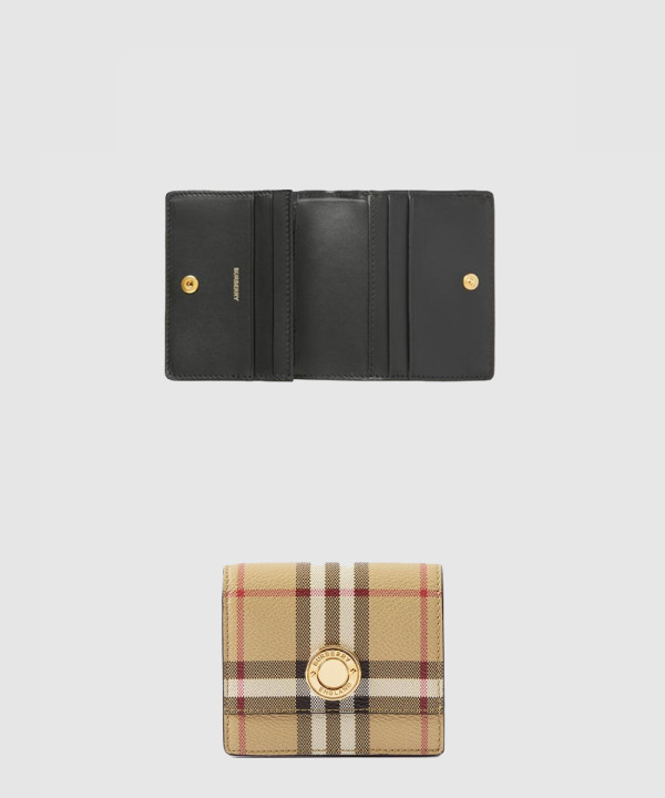 스몰 체크 반지갑 80704171