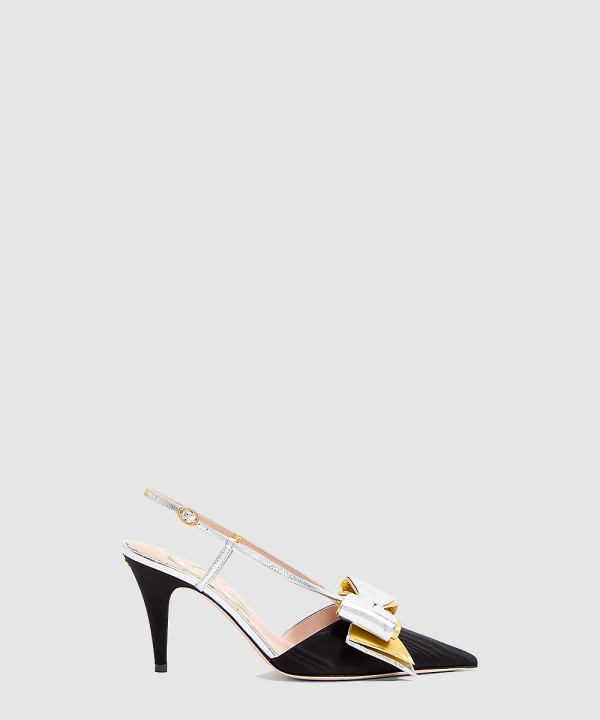 보와우 키드스킨 슬링백 펌프스 7W2S0M