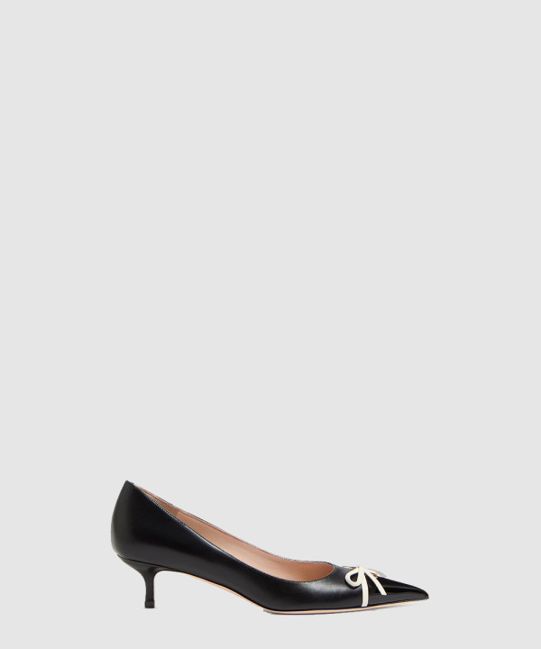 비포인티 페이턴트 레더 키드스킨 펌프 6W2S0L