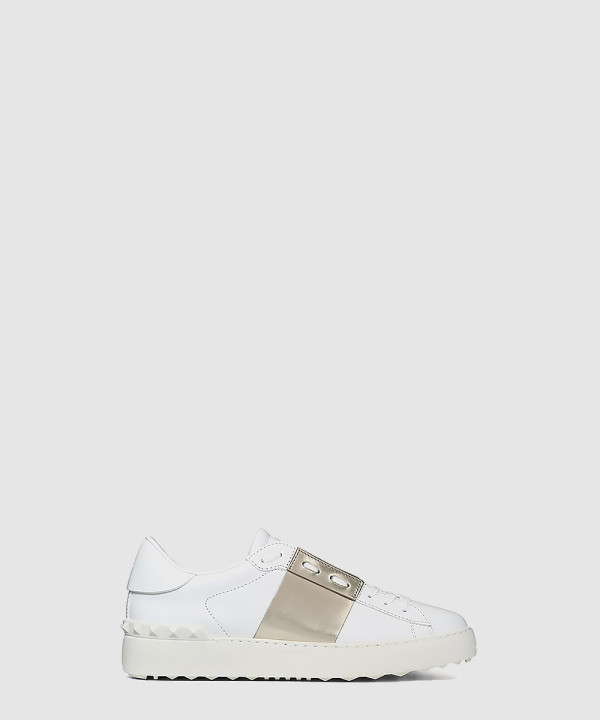 메탈릭 밴드 디테일 오픈 스니커즈 ZW2S07