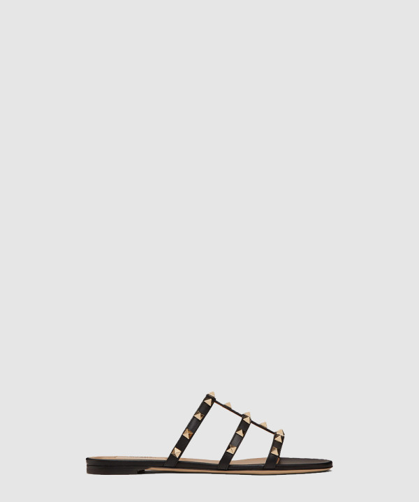 락스터드 플랫 슬라이드 샌들 WW2S0C