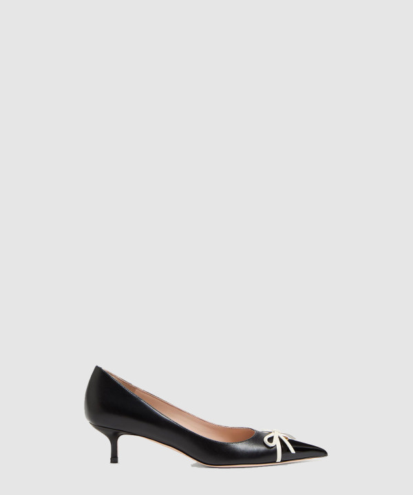 비포인티 페이턴트 레더 키드스킨 펌프스 6W2S0L