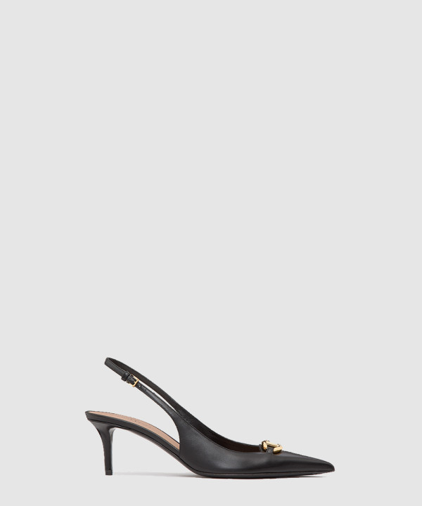 Vlogo 카프스킨 백 스트랩 펌프스 4W0S0J