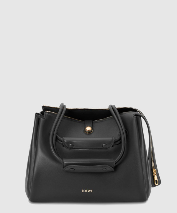 미디엄 마드리드백 유연한 카프스킨