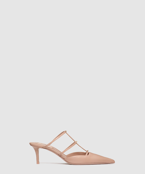 락스터드 위스피 카프스킨 뮬 4W0S0J