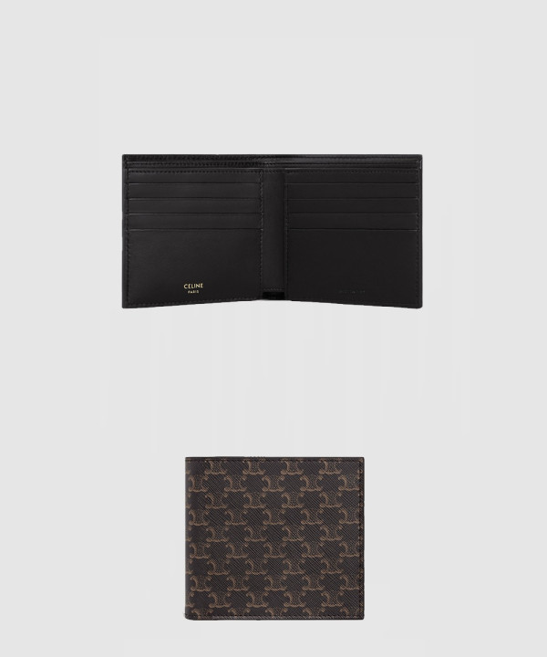 2단 카드 지갑 트리옹프 캔버스 10B652