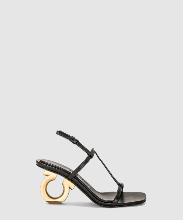 엘리나 T-스트랩 간치니 샌들 01F616