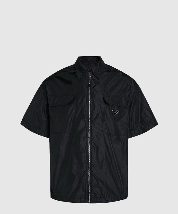 쇼트 슬리브 라이트 리나일론 셔츠