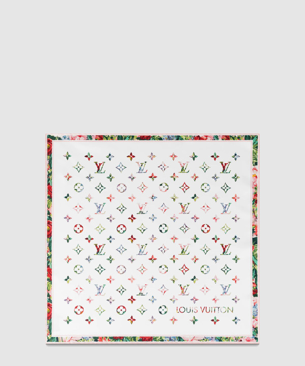 모노그램 플라워 스퀘어 90 M77918