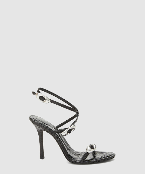 돔 가죽 샌들 30124S