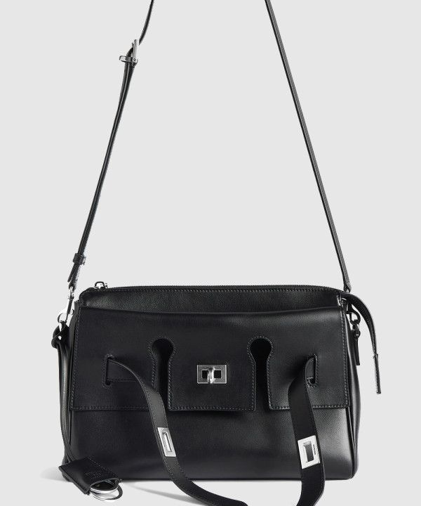 벨 에어 지퍼 메신저 백 스몰 블랙 834032