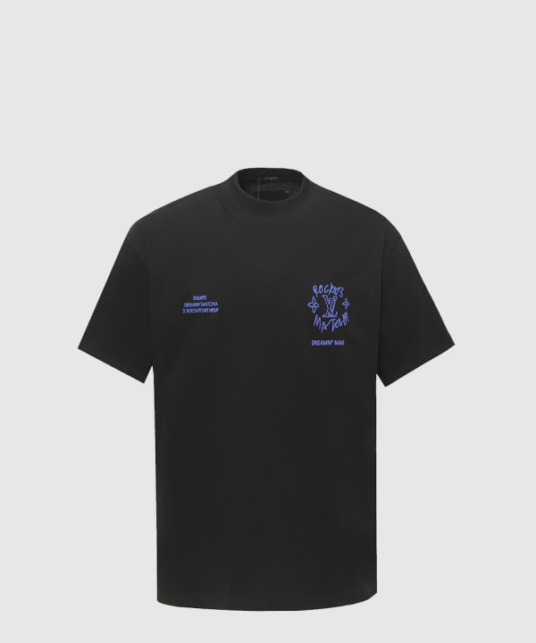 드림 슬로건 반팔 티셔츠