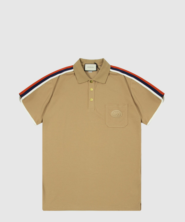 인터로킹 G 코튼 폴로 셔츠