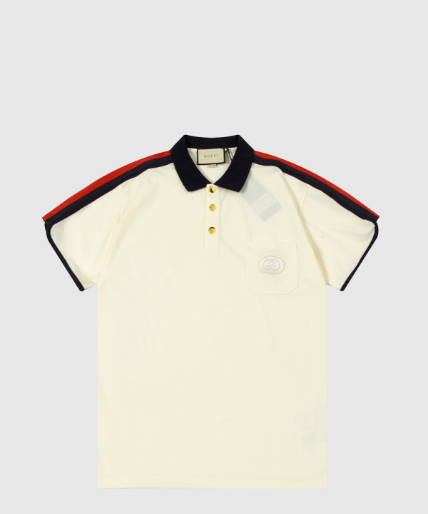 인터로킹 G 코튼 폴로 셔츠