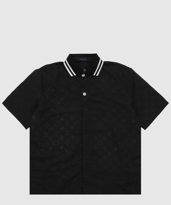 모노그램 자카드 셔츠