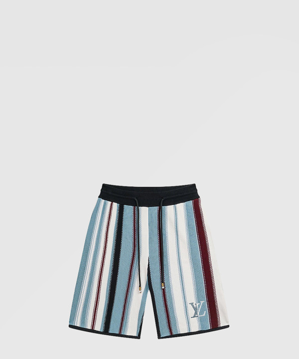 스트라이프드 크로셰 쇼츠