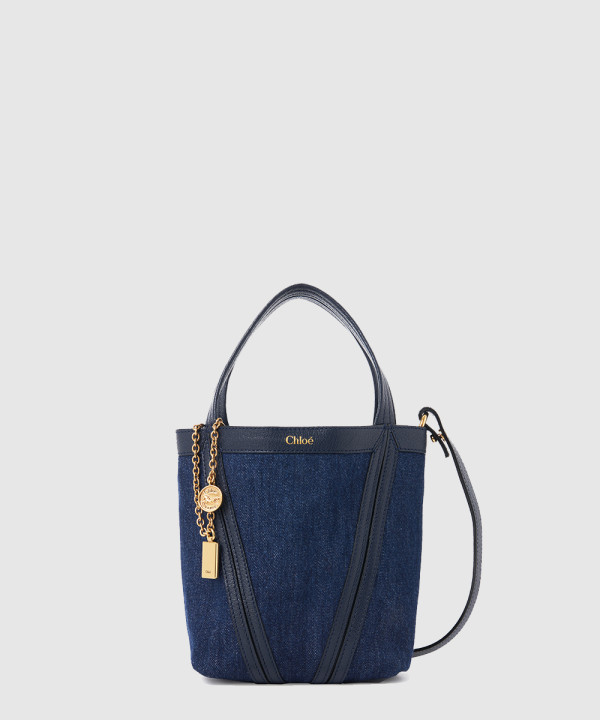 데님 Spin 스몰 토트백 AS812